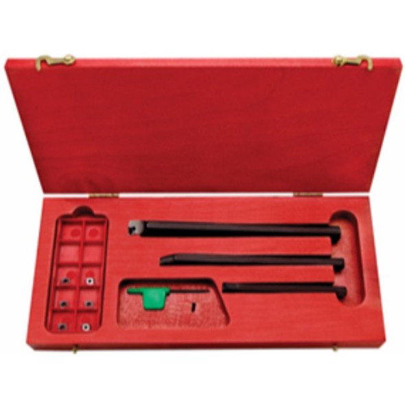 Alfa Tools 19PC INDEXABLE BORING BAR SET, BB870505