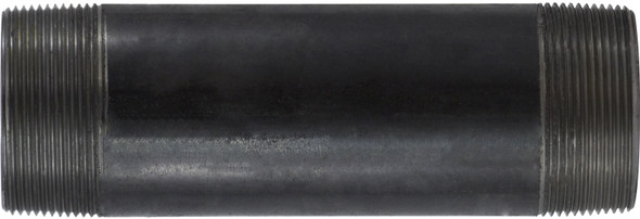 Black Steel Nipple 2 Diameter 2 X 8 BLACK STEEL NIPPLE - 57170