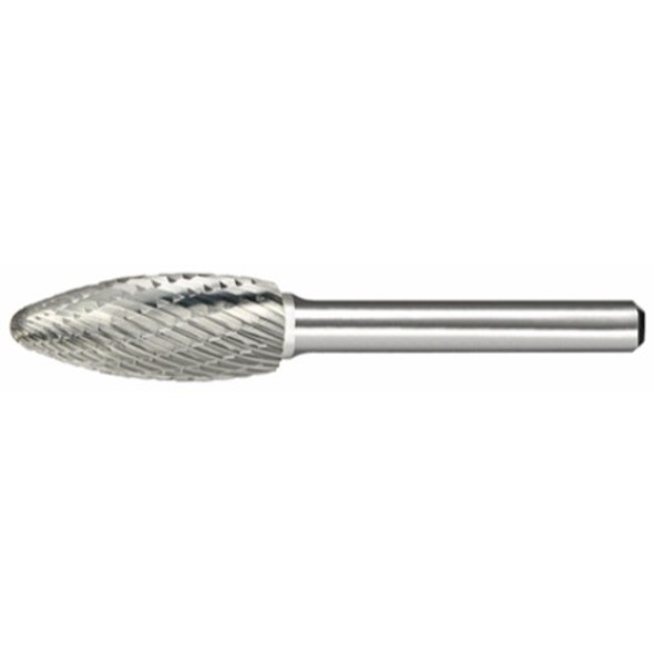 Alfa Tools SH-5L CARBIDE BURR FLAME 6" OAL DOUBLE CUT, B71273DL