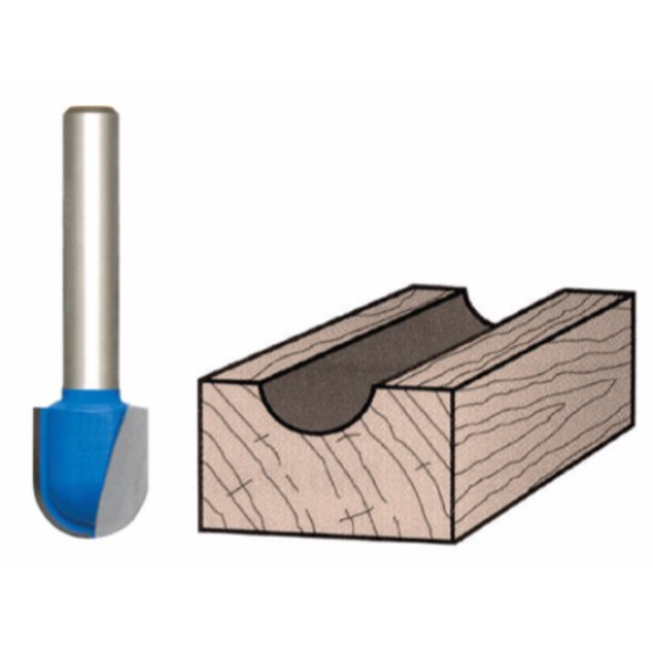 Alfa Tools 1/4 X 1 3/4 CORE BOX ROUTER BIT, RB75040