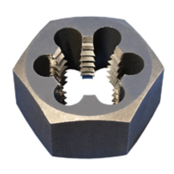 Alfa Tools 10MMX1.25 LEFT HAND RETHREADING HEX DIE CARBON STEEL, MHD70761L