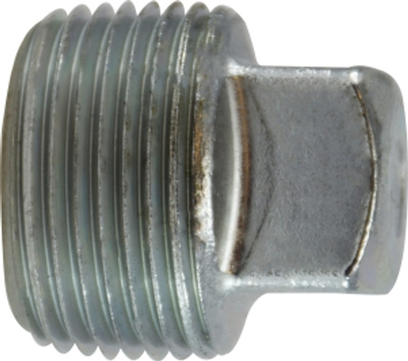 Galvanized Square Head Plug 3/4 GALV SQ HD STEEL PLUG - 66654