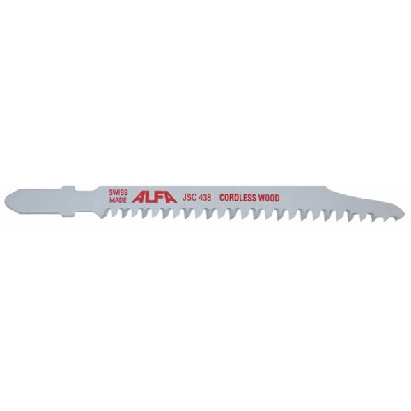 Alfa Tools 4" 8-10 CORDLESS JIG SAW BLADE FOR WOOD, JSC438