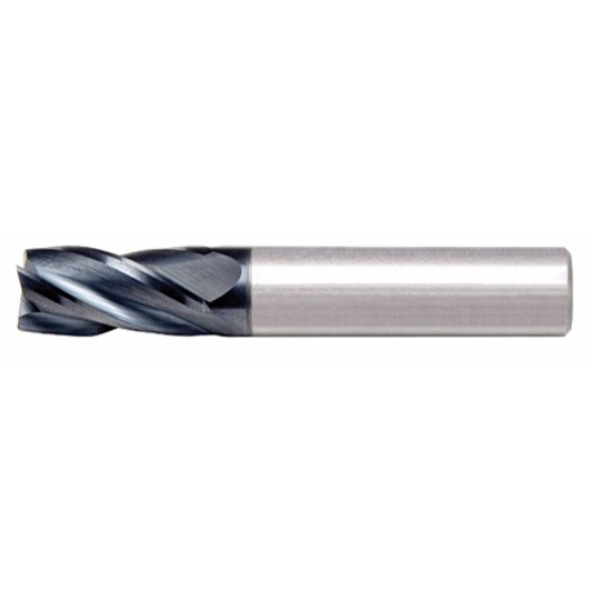 Alfa Tools 4.50X5.00MM 4 FLUTE SINGLE END ALTIN CARBIDE END MILL, SCM91612AL