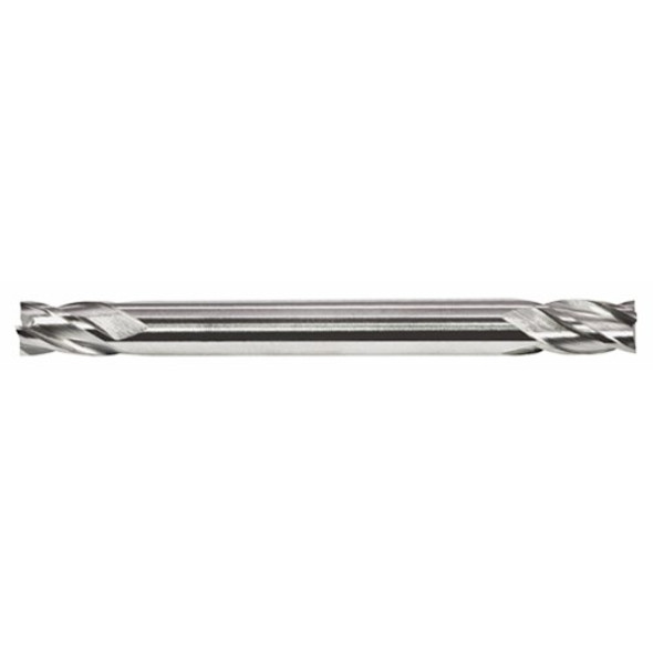 Alfa Tools 9/64 HSS MINIATURE DOUBLE END MILL 2 FLUTE STUB, DE50759S