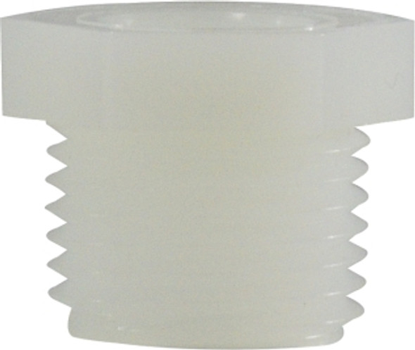 Hex Bushing 1 X 1/2 WHITE NYLON HEX BUSHING - 28671W