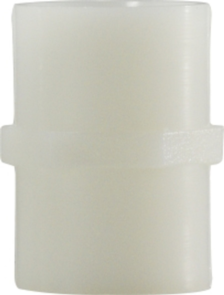 Coupling and reducing couplings 3/8 WHITE NYLON COUPLING - 28762W