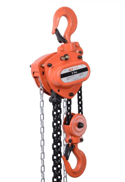 Atlas Lifting & Rigging Chain Hoist - 3 Ton - 6,600 lbs. - 10' Chain with Overload Protection ACH-030-10-OP
