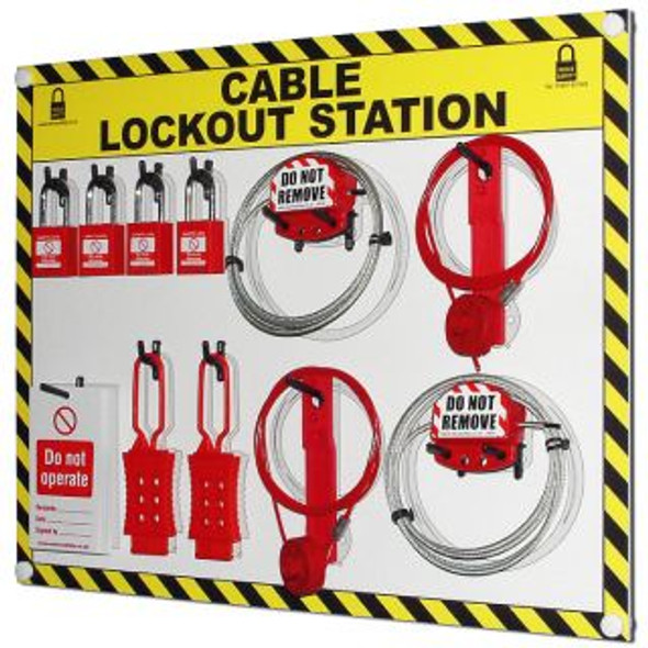Reece Cable lockout station with contents - LSE310FS