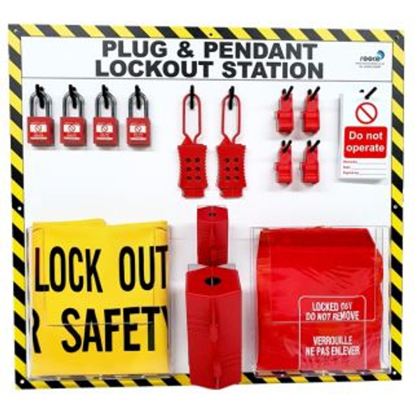 Reece Plug and pendant lockout station - LSE314FS