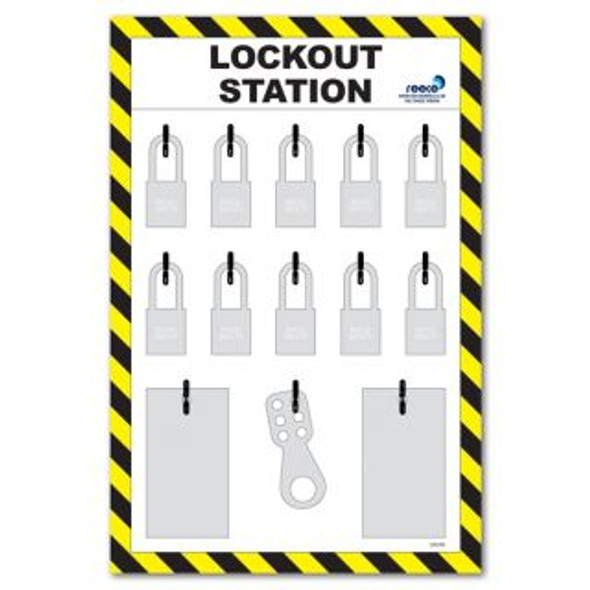 Reece 10 lock lockout station only - LSE303