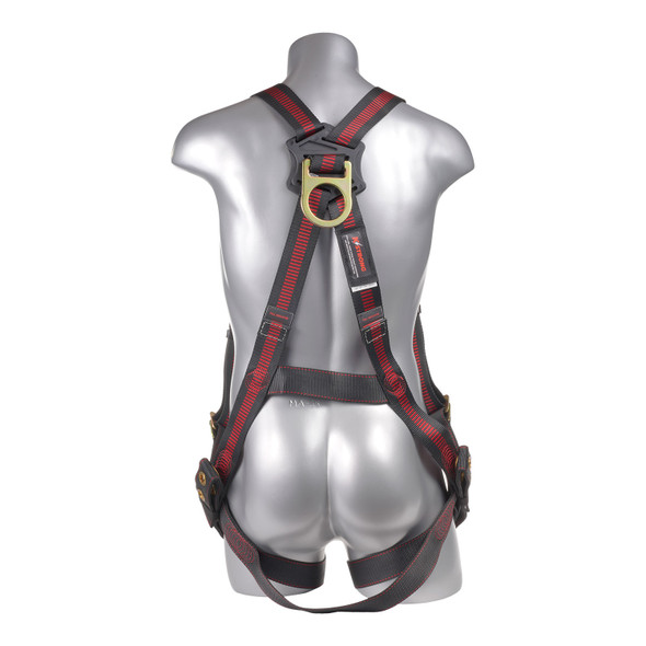 KStrong Kapture Elite 5-Point Full Body Harness, Dorsal D-ring, TB Legs - L-XL (ANSI) UFH10201G(L-XL)