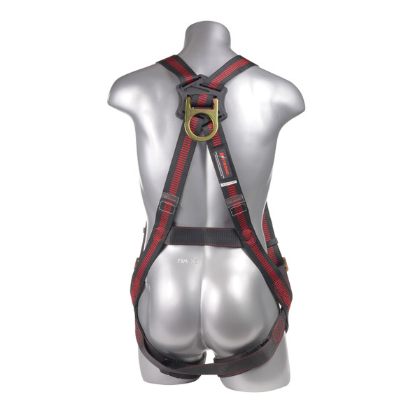 KStrong Kapture Elite 5-Point Full Body Harness, Dorsal D-ring, MB Legs - L-XL (ANSI) UFH10201P(L-XL)