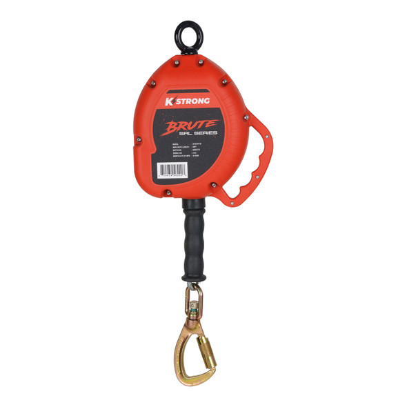 KStrong BRUTE 30 ft. Cable SRL with Swivel Carabiner. Includes installation carabiner and tagline (ANSI). UFS310130