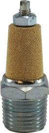Muffler with Flow Adjustment 1/2 MUFFLER W/FLOW ADJUSTMENT - 28382