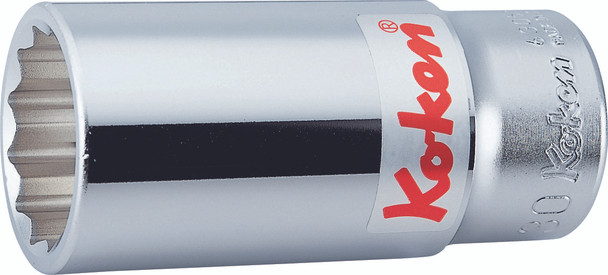 Koken 6305A-1.3/4 3/4" Sq. Drive 12 point Deep Sockets