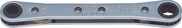 Koken R810-3/8X7/16  Ratcheting Ring Wrench Reversible
