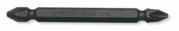 Koken 123PG.75-2 1/4" Hex Drive Double Ended Bits