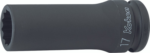 Koken 14305M-24 1/2" Sq. Drive 12 point Deep Sockets