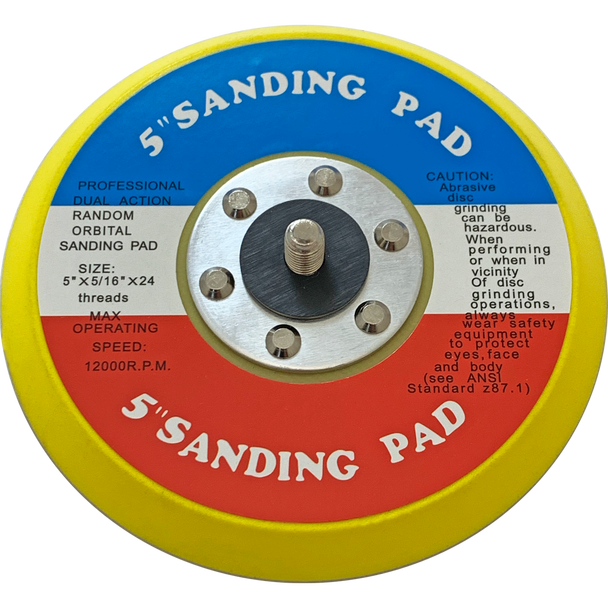 Taylor Pneumatic T-6415V 5" Velcro Sanding Pad