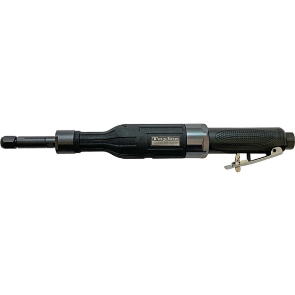 Taylor Pneumatic T-9957RE 1/4" Super Duty Extended Die Grinder - Side Exhaust .9 HP 15000 RPM