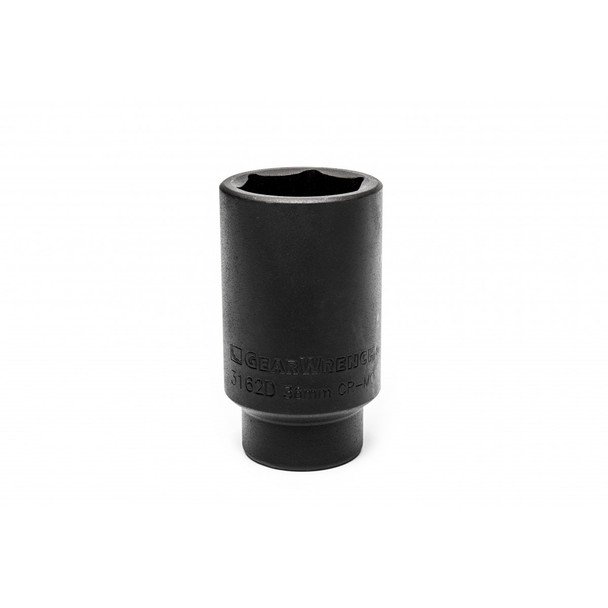 GEARWRENCH 1/2" Drive 6 Point Deep Axle Nut Socket GM 36mm 3162D
