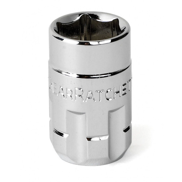 GEARWRENCH 1/4" Drive Pass-Thru 6 Point Standard Metric Socket 7mm 522070GR
