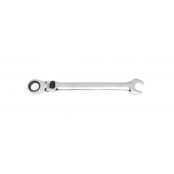 GEARWRENCH 15mm 72-Tooth 12 Point XL Locking Flex Head Ratcheting Combination Wrench 85615