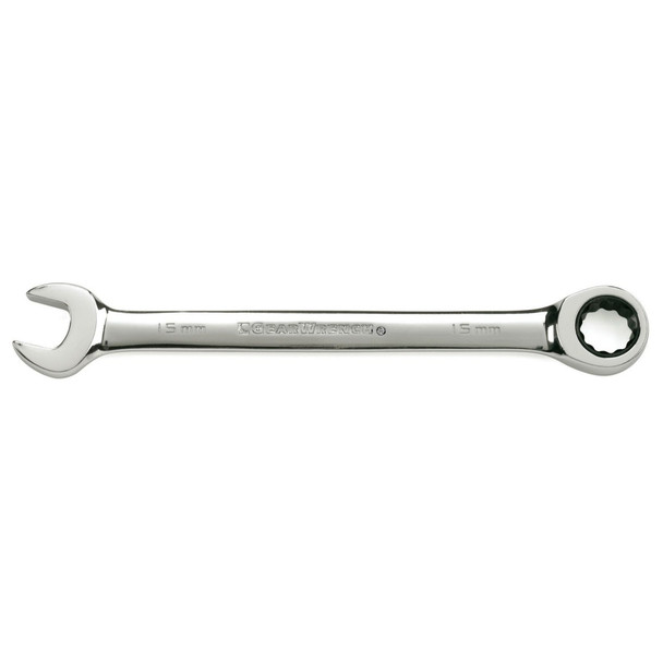 GEARWRENCH 1" 72-Tooth 12 Point Ratcheting Combination Wrench, 9032