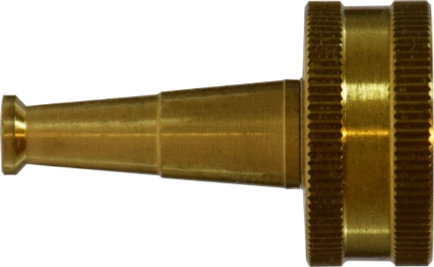 Brass Nozzle 2-1/2 GH STRPD PATRN BR NOZZLE - 30637