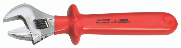 Gedore 2179075 Adjustable wrench, open end, 1000 V 12" V 60 CP 12