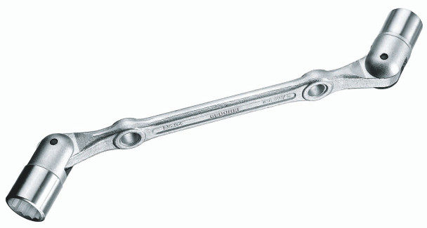 Gedore 6299280 Swivel head wrench double ended 10x11 mm 34 10x11