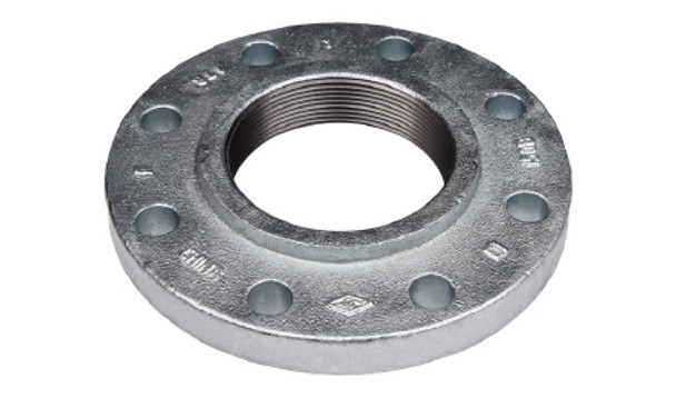 8 X 4 DUCTILE IRON REDUCING FLANGE GALV - 108040