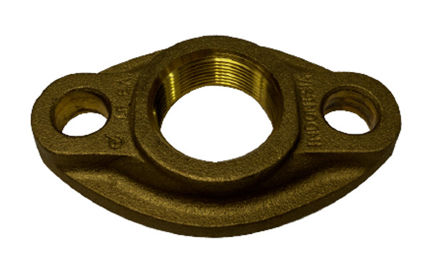 1-1/2 LF BRASS METER OVAL FLANGE - 970207