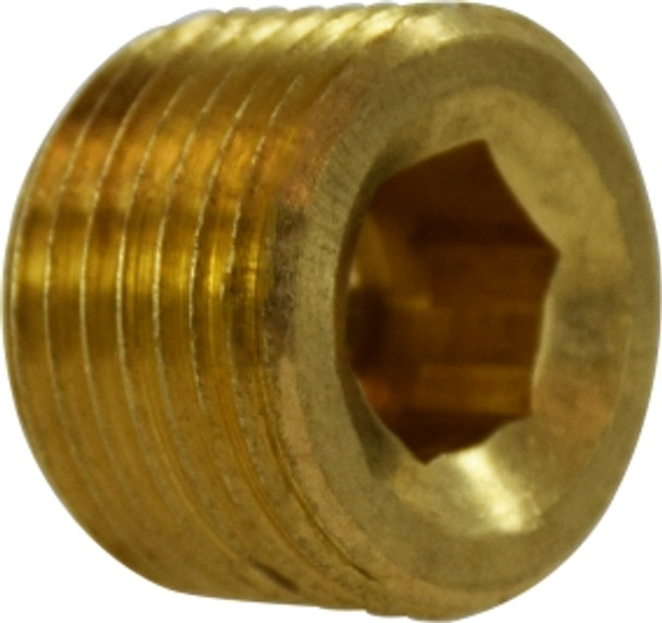 Midland Metal 3/8 LF CS SQUARE PLUG - 28095SLF