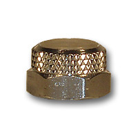 Midland Metal 1/4 CP MP NUT W/ PLSTC SLEEVE - MP61PCP-4