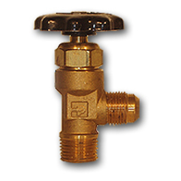 Midland Metal 1/2 OD X1/2MPT NT TRUCK VALVE - TV48NA-88