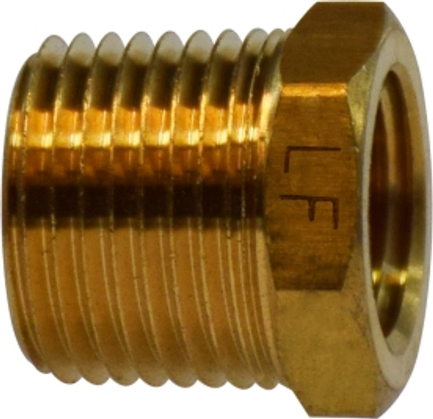Midland Metal Lead Free 7110 1/2 X 1/4 HEX BUSHING - 706110-0804