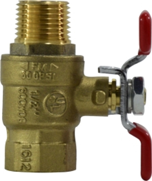 Male x Female Tee Handle Ball Valve 3/4 T-HANDLE MALE X FEMALE BALL VALVE - 948173T