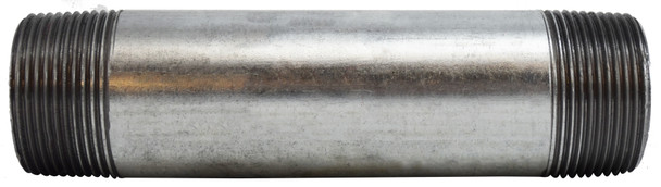 Galvanized Steel Nipple 1-1/4 Diameter 1-1/4 X 8 GALV STEEL NIPPLE - 56131