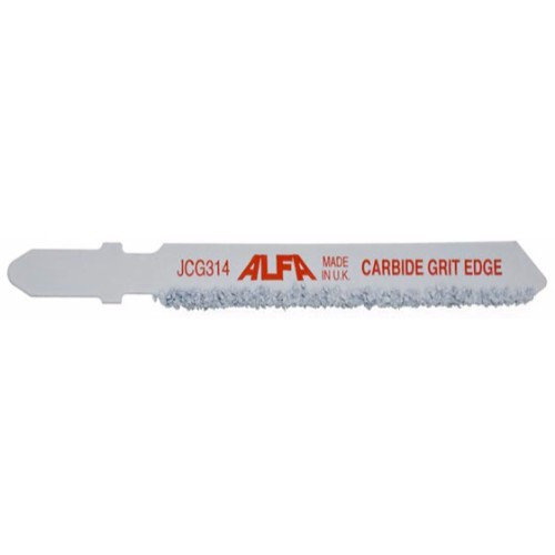 Alfa Tools 3-1/4" MEDIUM CARBIDE GRIT EDGE JIG SAW 5 PER TUBE, JCG314T