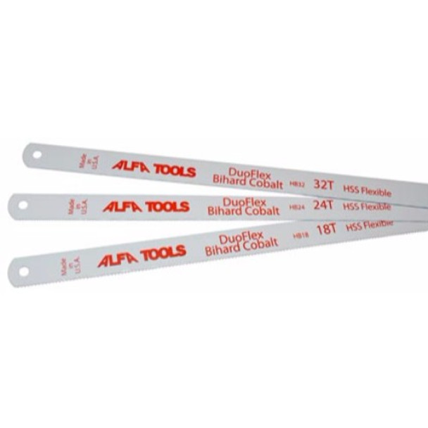 Alfa Tools 12" 32TPI COBALT HANDSAW BLADE, HB32
