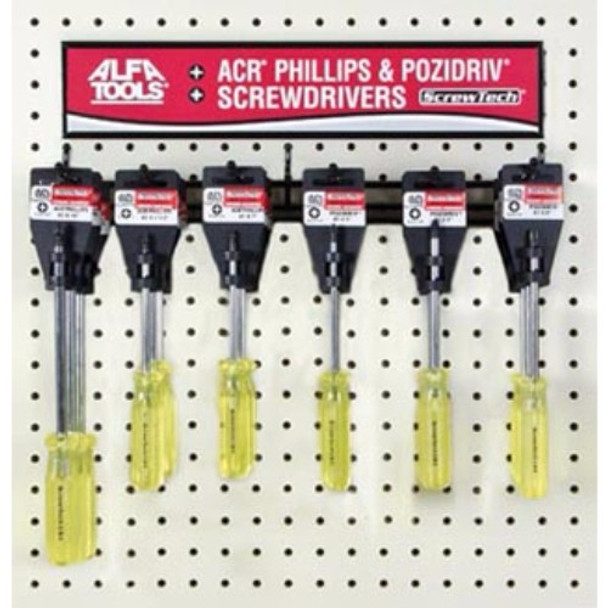 Alfa Tools #1 X 6-1/2 POZIDRIV SCREWDRIVER HANGER, SCD170H