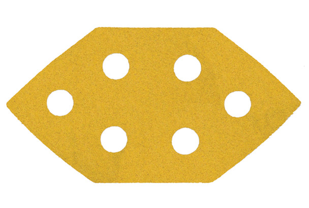 Alfa Tools 320G PSA DIAMOND TRIANGLES ALUMINUM OXIDE GOLD PAPER, PTAD2320