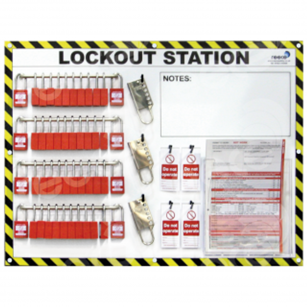 Reece 600x800mm Lockout Station Only - LSE200FS