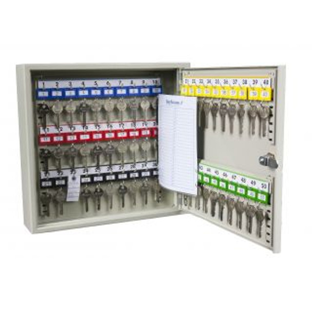 Reece Key Cabinet holds 50 keys, size 350h x 380w x 80d mm - RKS50