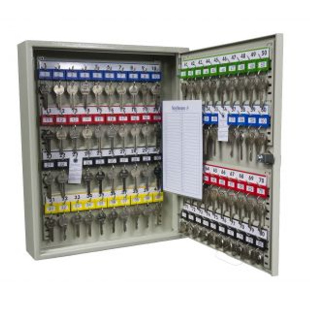 Reece Key Cabinet holds 80 keys, size 450h x 380w x 80d mm - RKS80