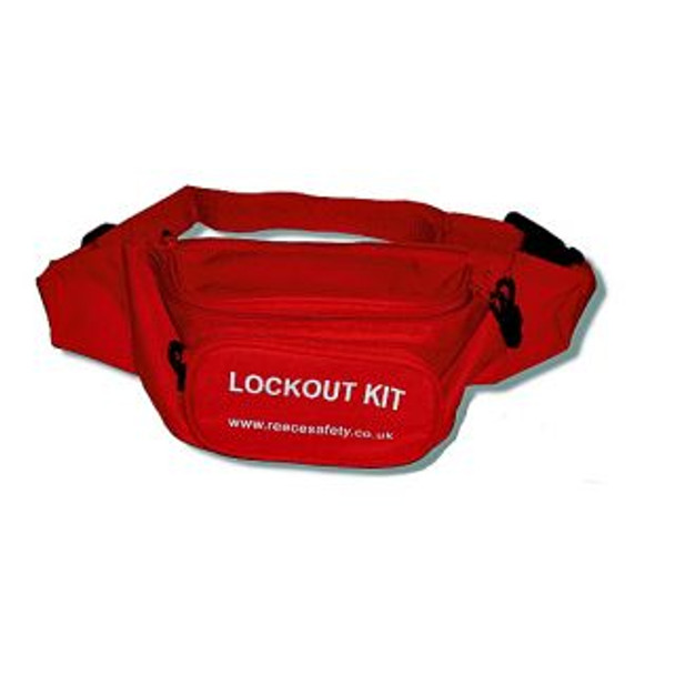 Reece Red kit bag for lockout kits with shoulder/waist strap - CBAG01