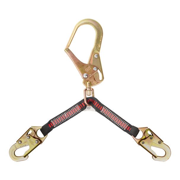 KStrong Work Positioning Device Web Assembly with Swivel Rebar Hook and Snap Hooks (ANSI) UFL205251