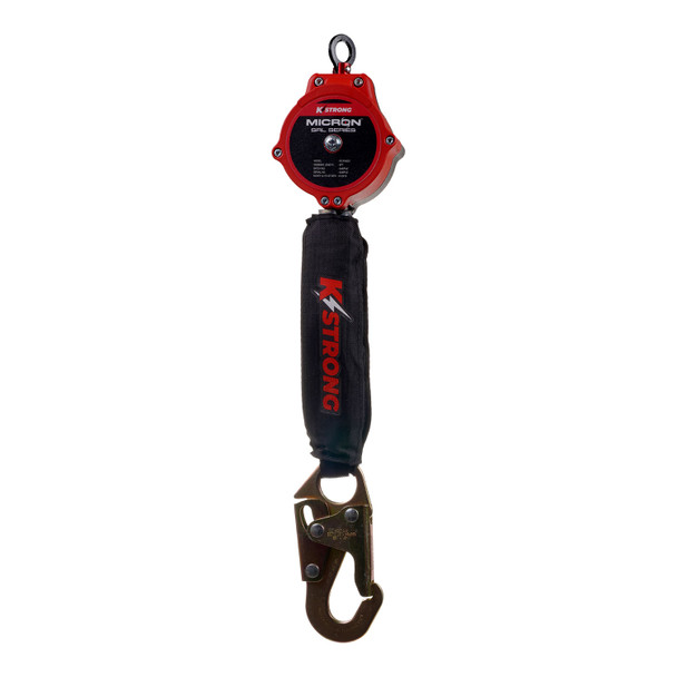 KStrong Micron 6 ft. SRL with Snap Hook (ANSI) - Installation carabiner included UFS350002